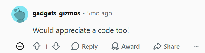 Reddit comment showing interest in ConvertFast